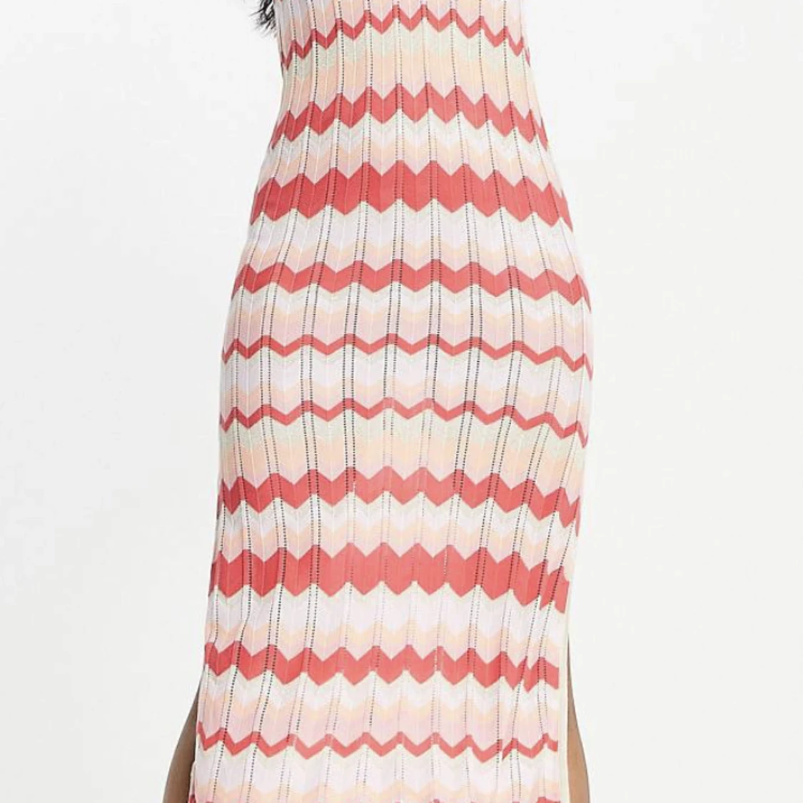 missoni-liknande mönstrad klänning 💗💗 - 90