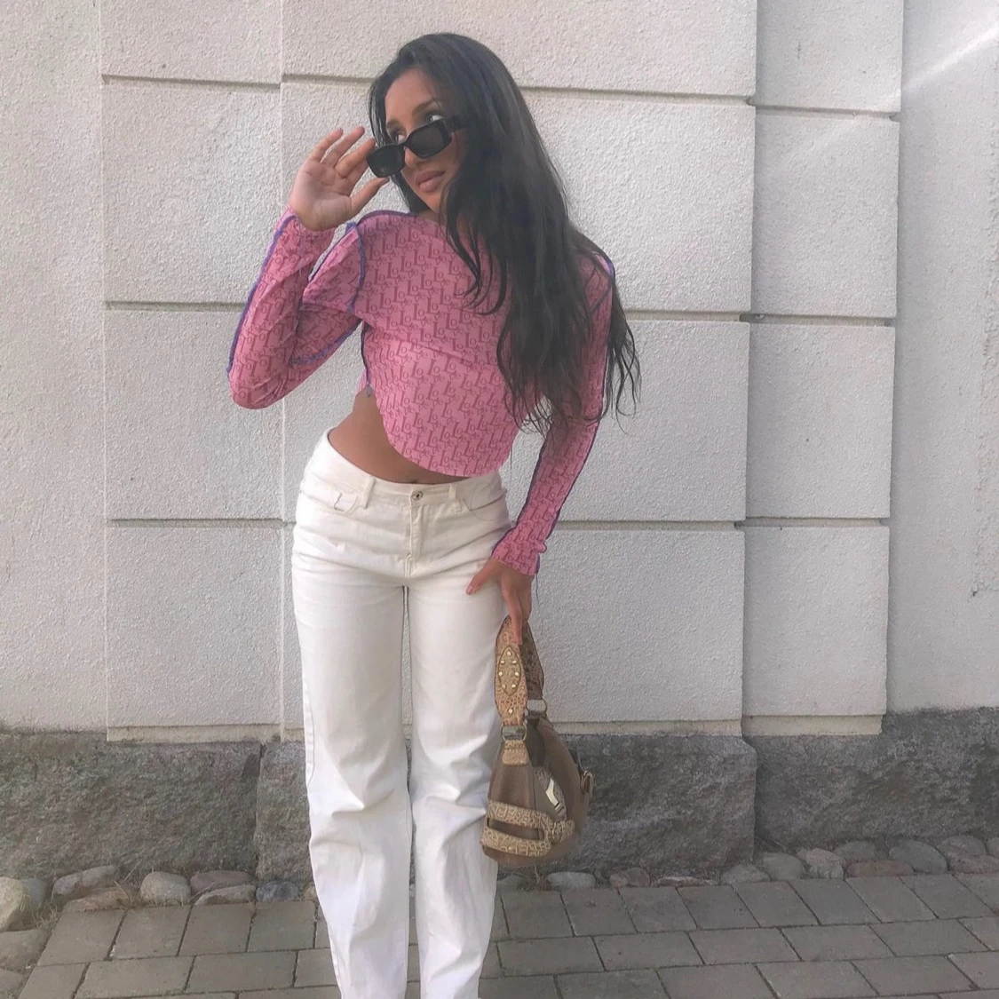 Långärmad topp  - 90