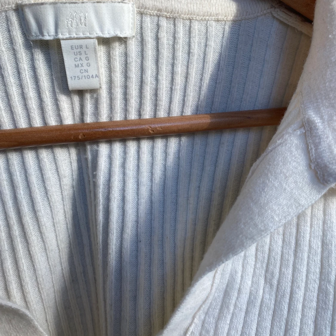 Vit pyjamaströja från HM - 91