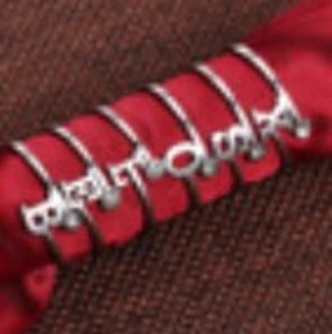 Titanium Strass Bokstav Ringar  - Finns kvar A-Z  Fri stlk  