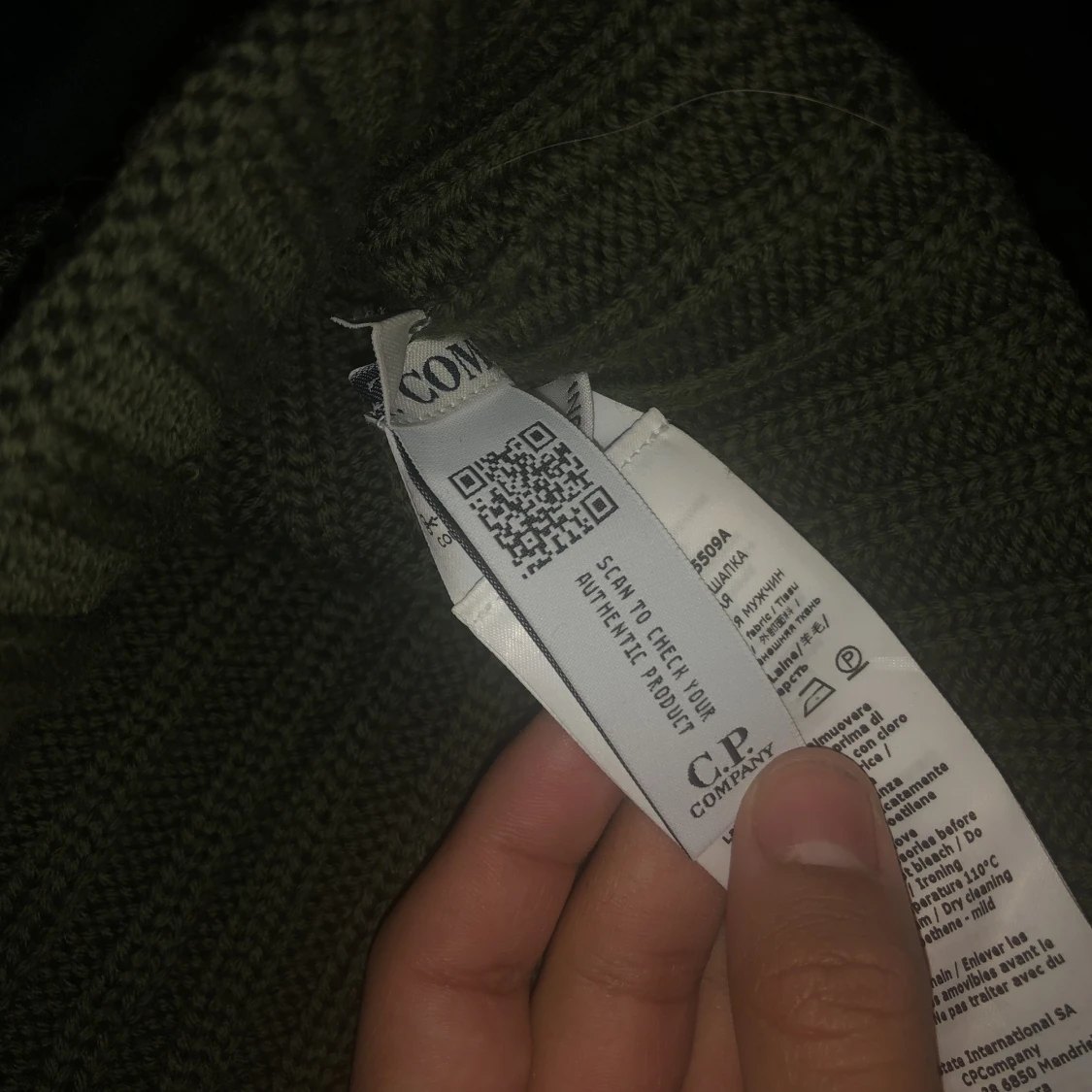 C.P Company mössa (mörk grön) - 91