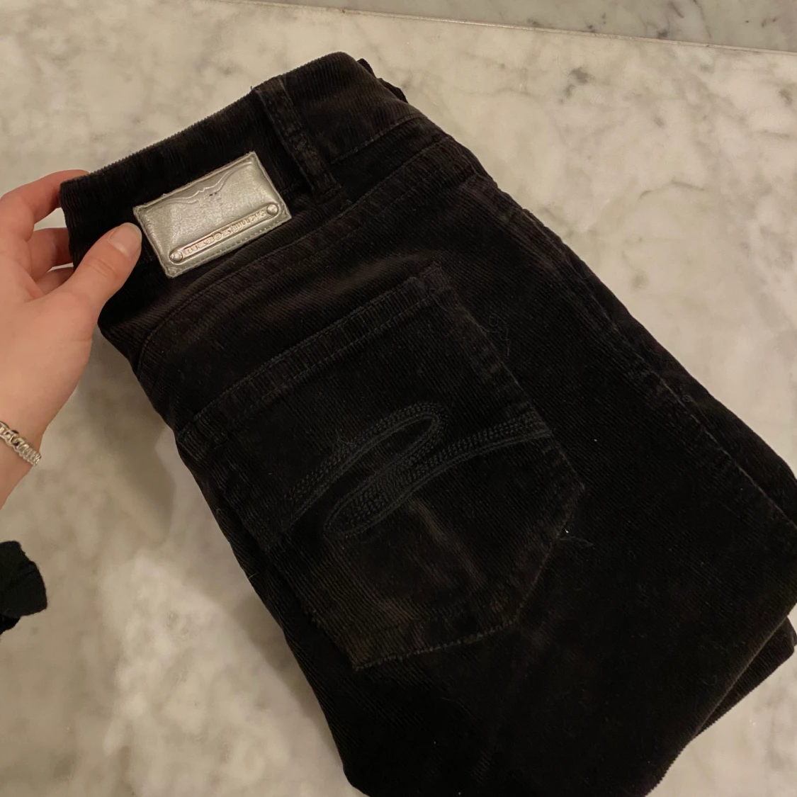 Lågmidjade Byxor  - 90