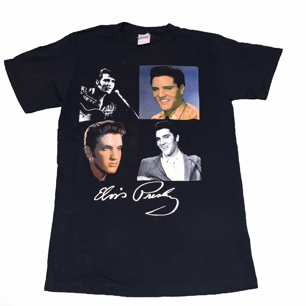 Elvis tisha med fruit of the loom heavy cotton tag i storlek S. T-shirts.