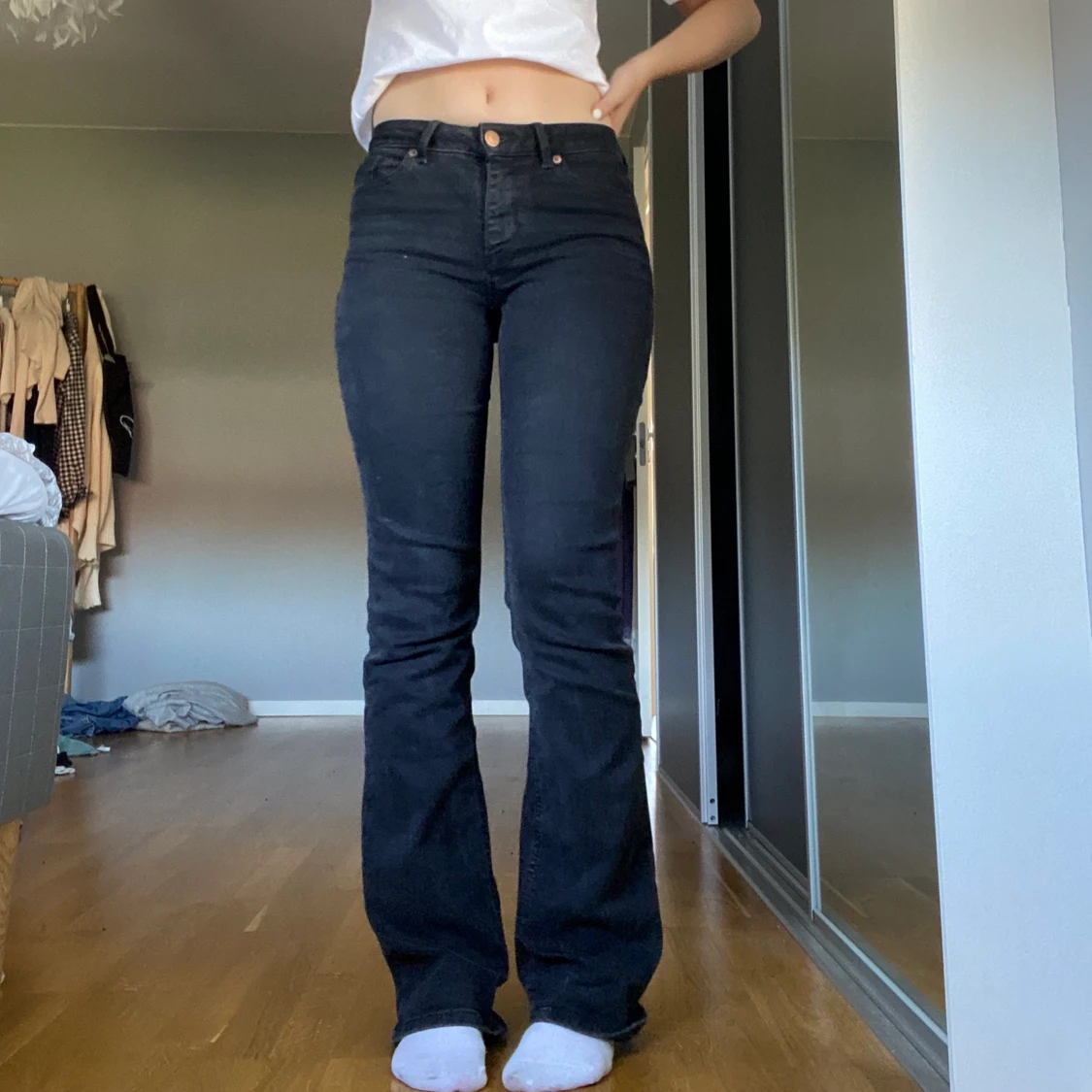 Lågmidjade jeans 