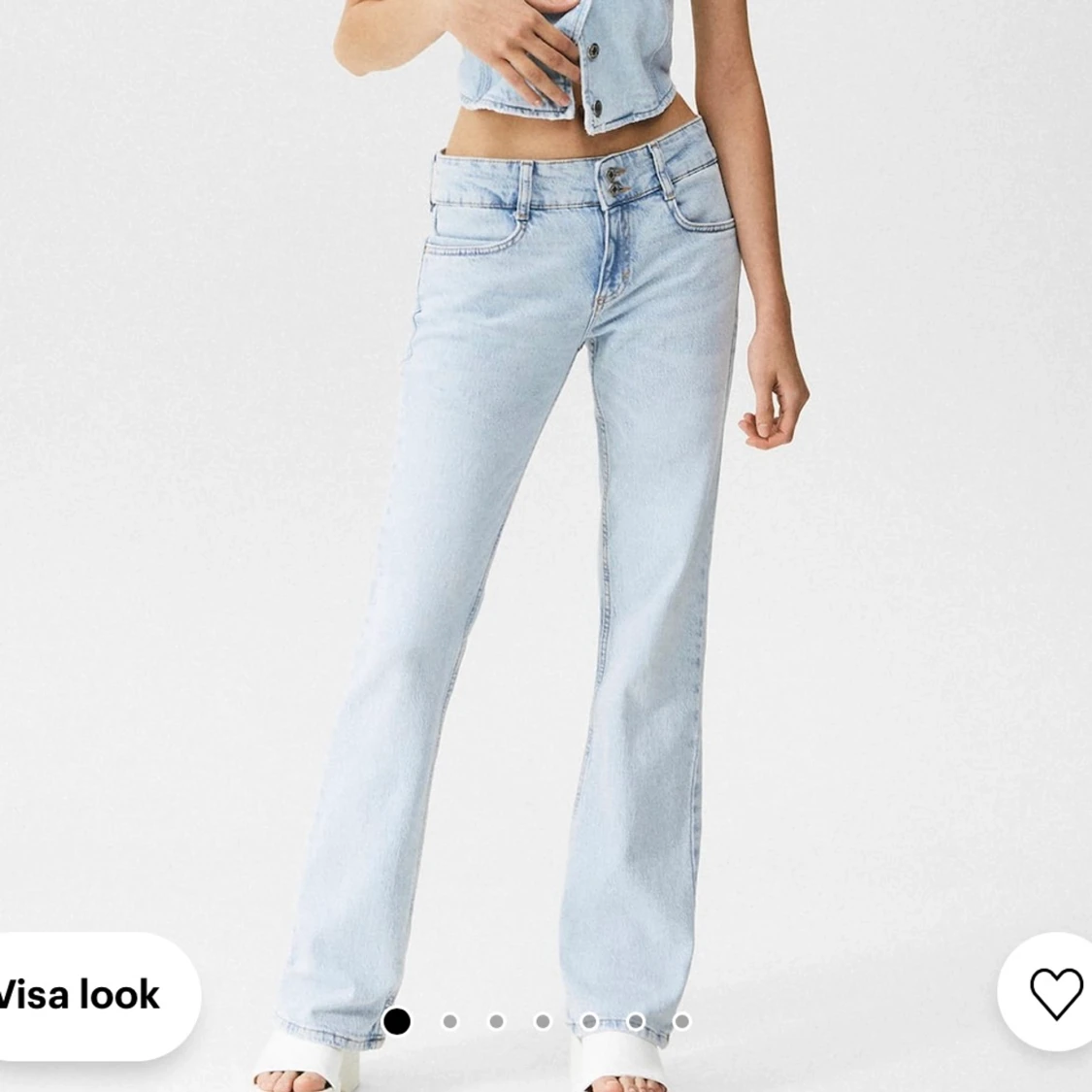 Lågmidjade jeans - 90