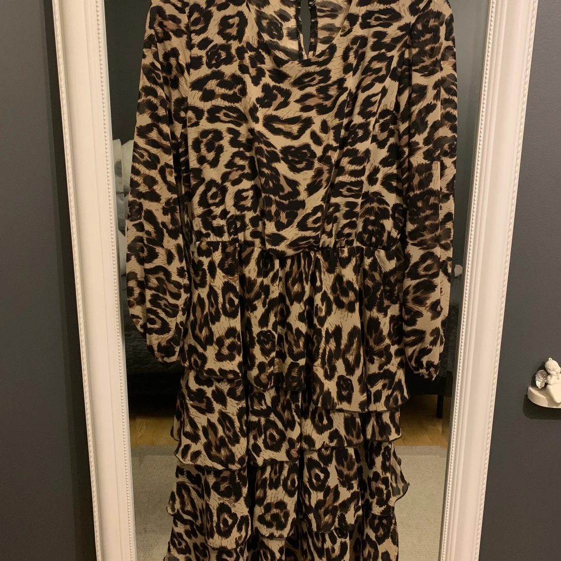 Leopard klänning - 90