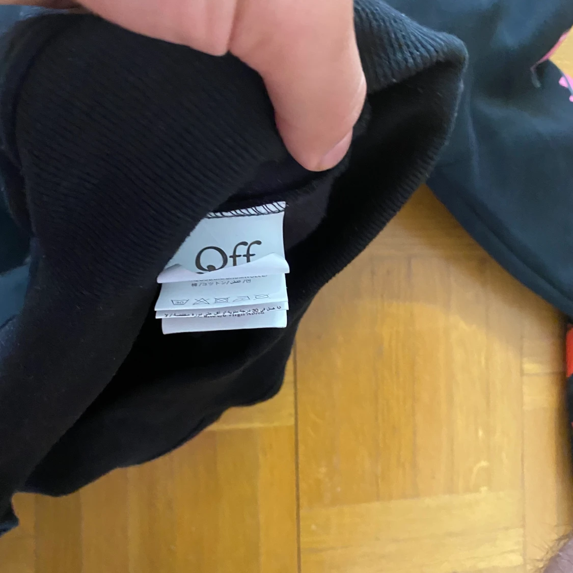 Off white tröja  - 90