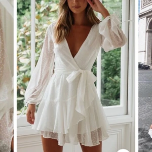 Klänning Kyra Strl M - Perfekt klänning till studenten! Helt oanvänd. Storlek M. Köpte av en annan tjej på Plick men den passade inte mig så säljer den vidare❤️