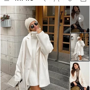 Nakd vit kort kappa sökes storlek 32 - Söker någon som vill sälja denna kappa 