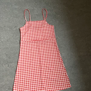 Sommar klänning - Söt Kort klänning med gingham check pattern 