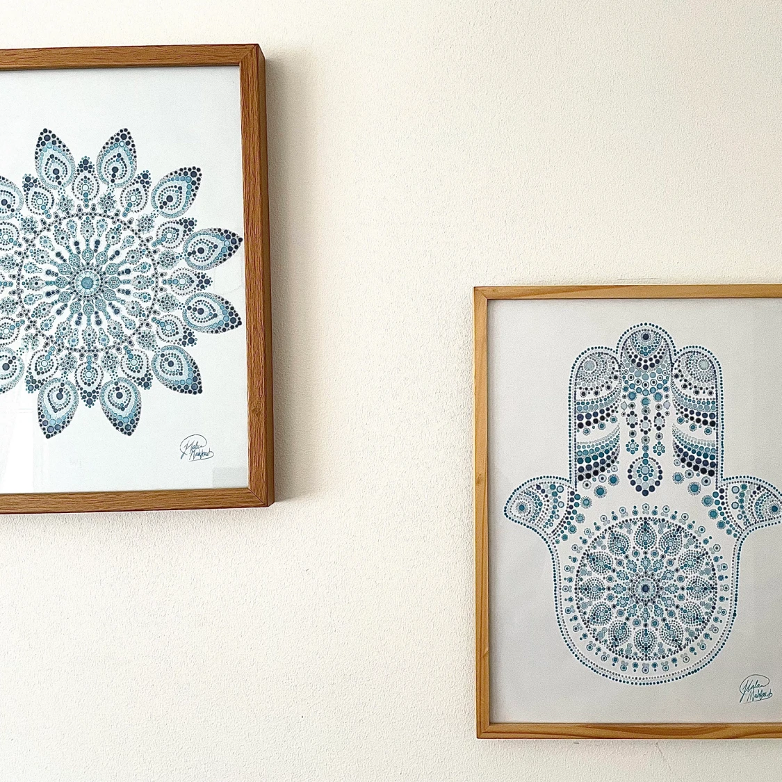 Handmålade poster - 90