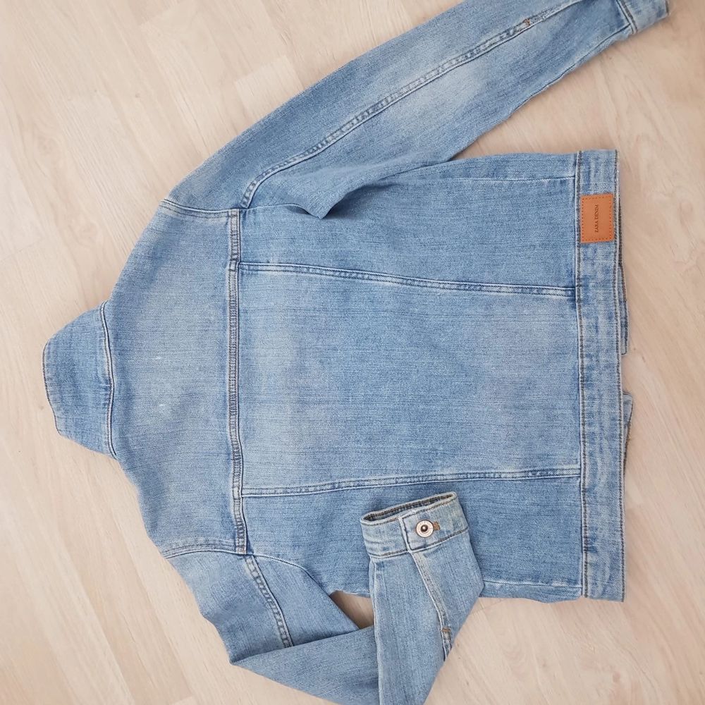 Blå Jeans jacka - Zara | Plick Second Hand