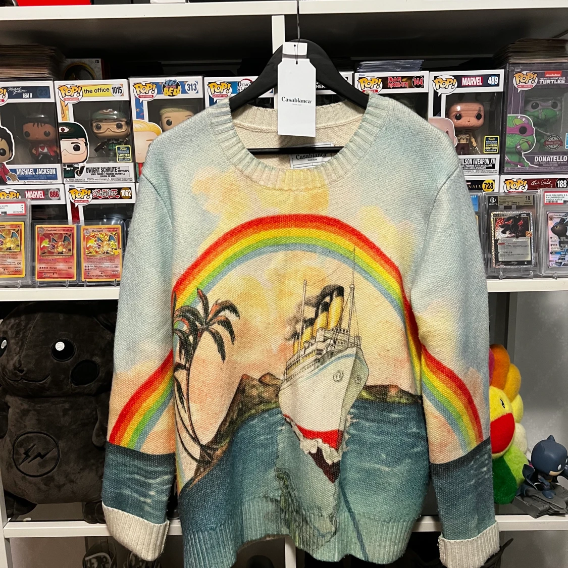 Casablanca Rainbow Yacht Sweatshirt