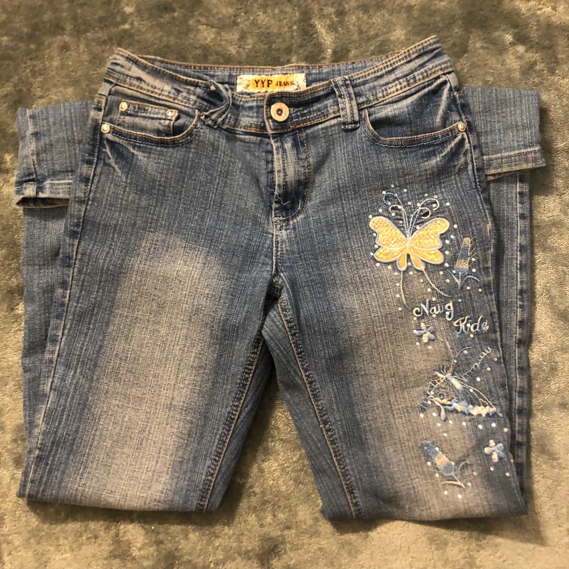 AS snygga fjäril jeans!!!! - 90