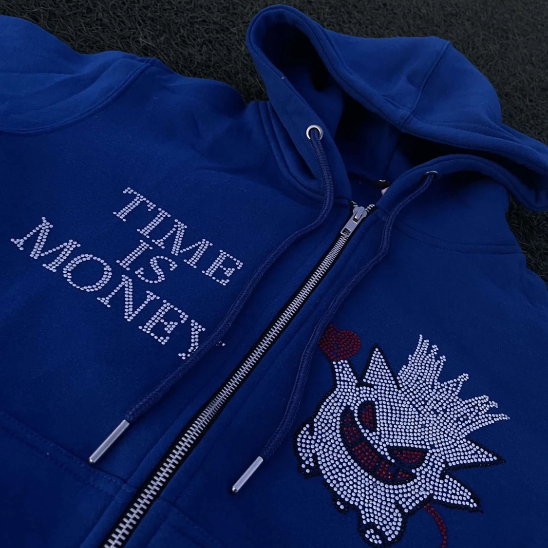 Rhinestone Tröja - 91