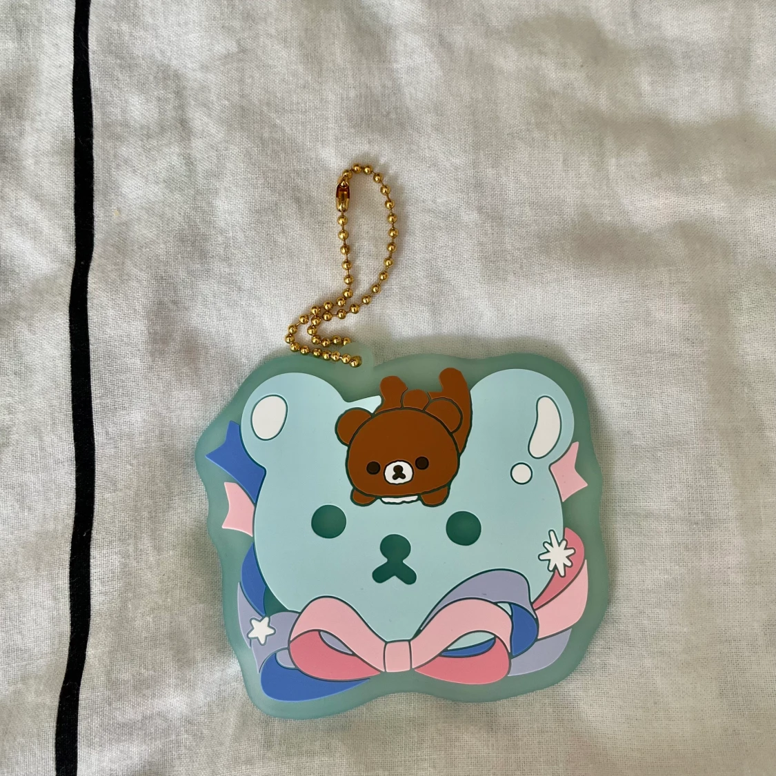 nyckelring / hänge med Rilakkuma 