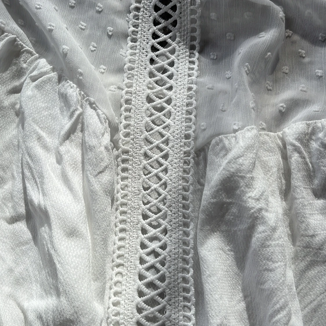 Vitt snygg topp  - 91