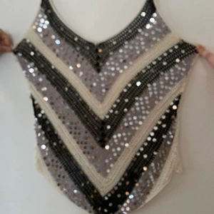 paljett linne - Supersnyggt stretchigt linne! 