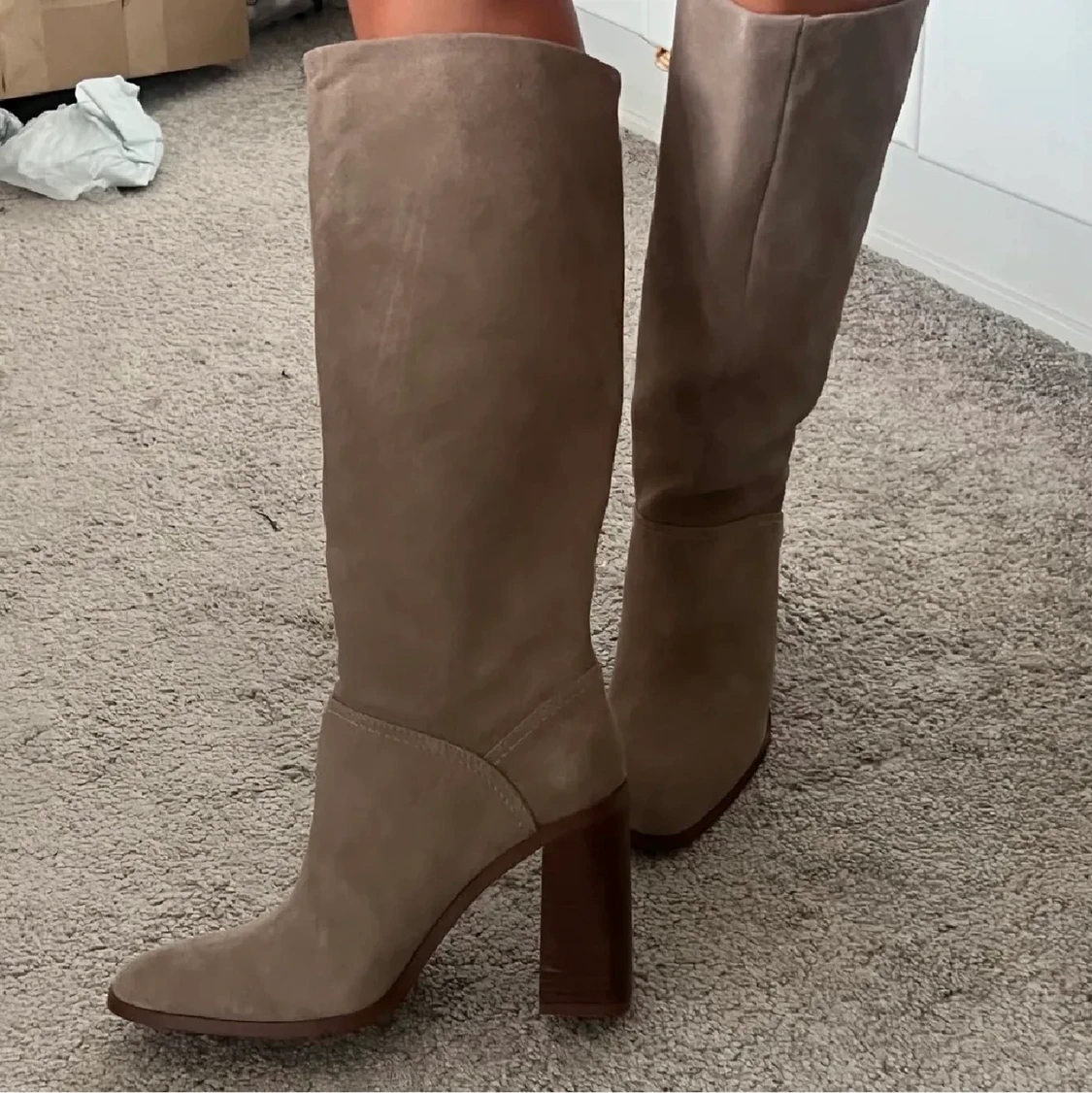 Boots med klack - 90