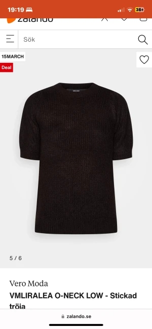 Stickad kortärmad  - Stickad tröja från vero Moda , använd fåtal gånger ☺️😇