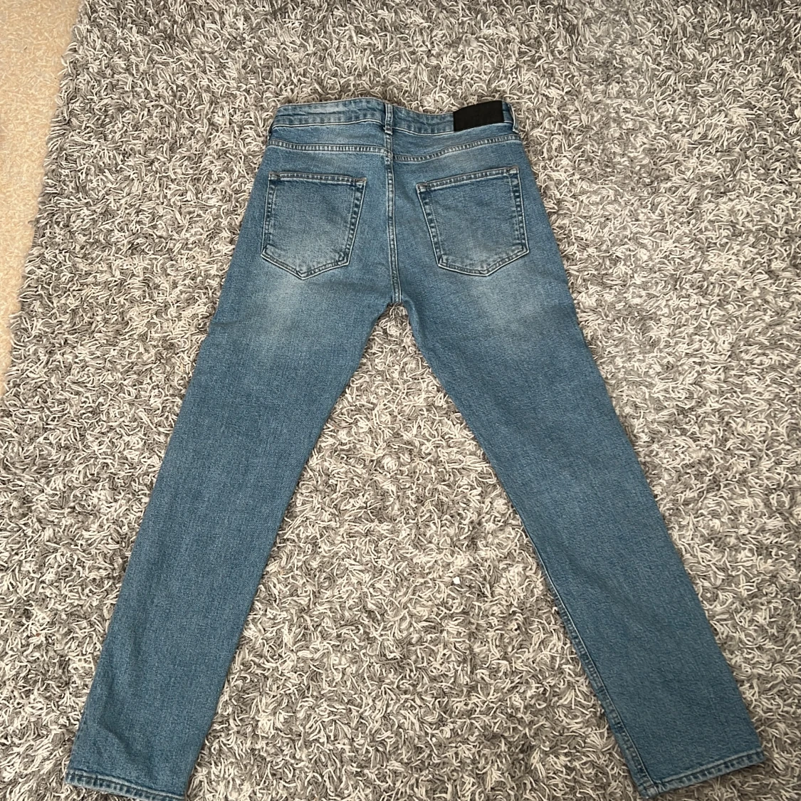 Blåa jeans regular fit - 90