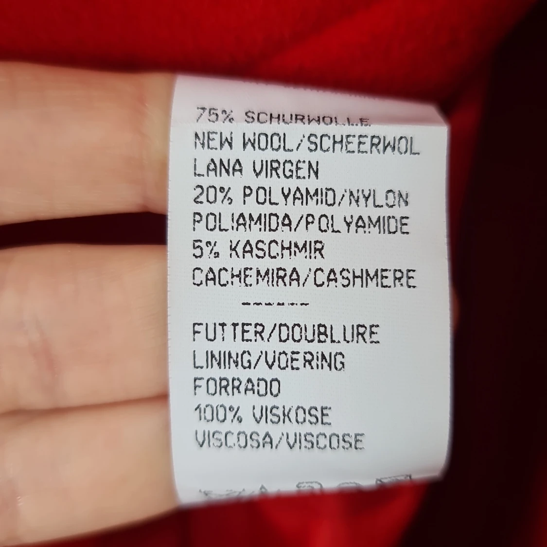 Röd Vintage Kappa - 91