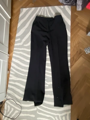 Kostymbyxor - Basis svarta kostymbyxor från zara jag har målat upp dem men d är längre i verkligheten. 