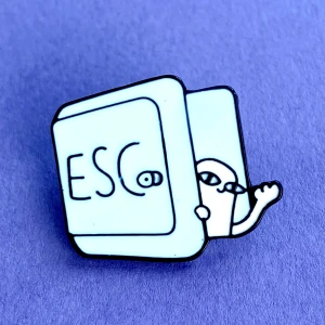 Esc pin 💙 - Fri frakt 💙