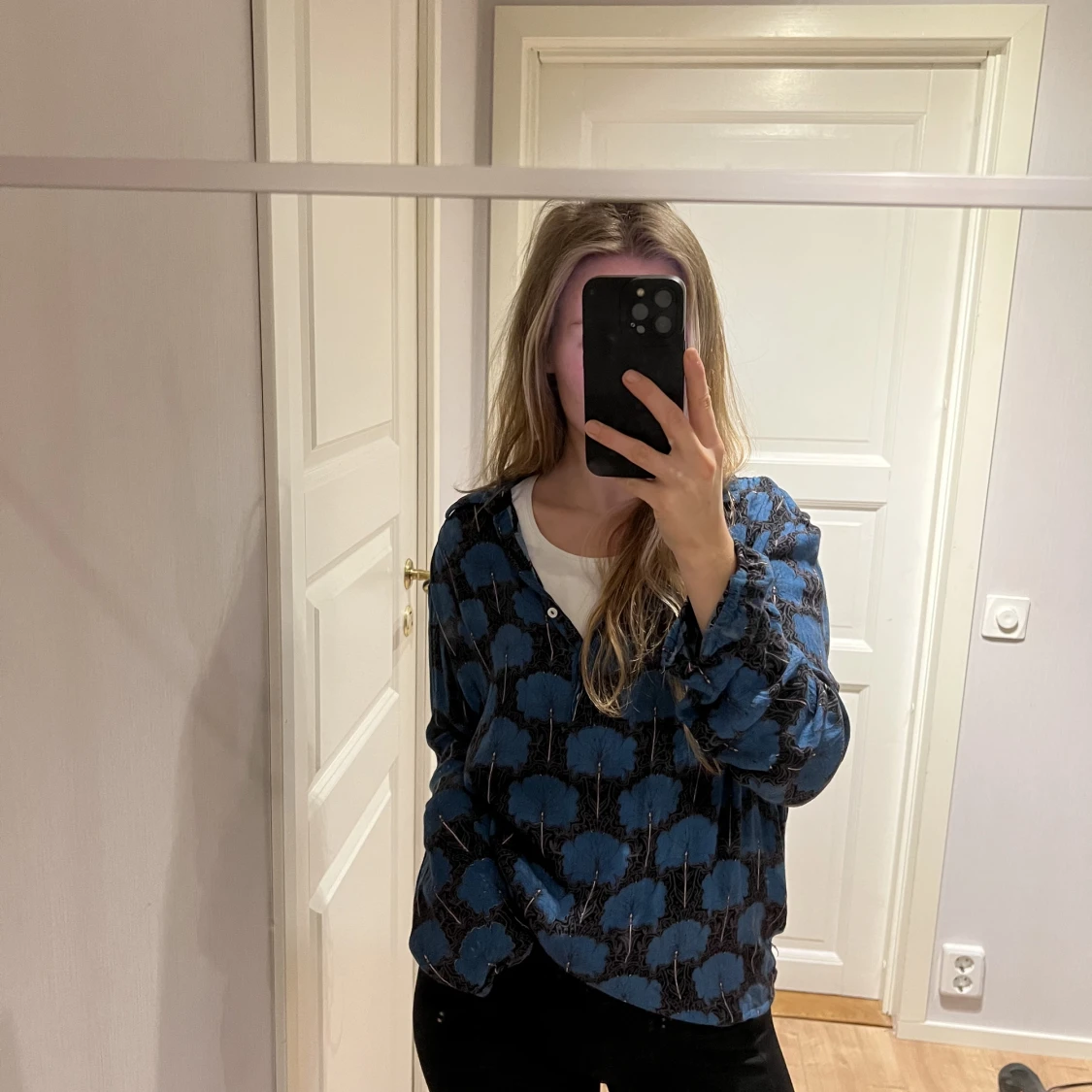 Mönstrad skjorta  - 91