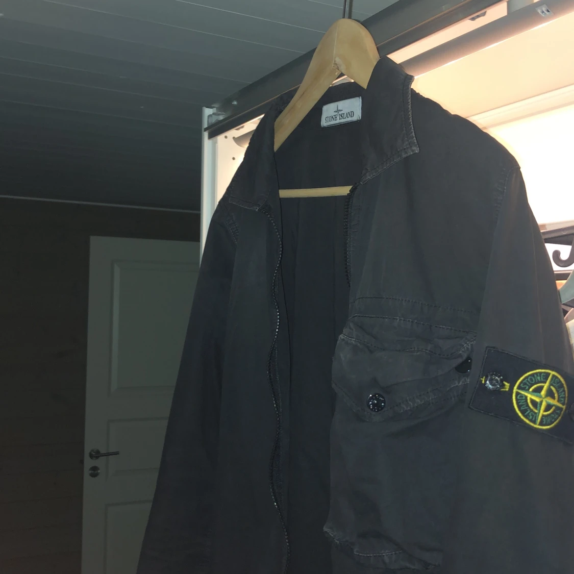 Stone Island overshirt (svart) - 90