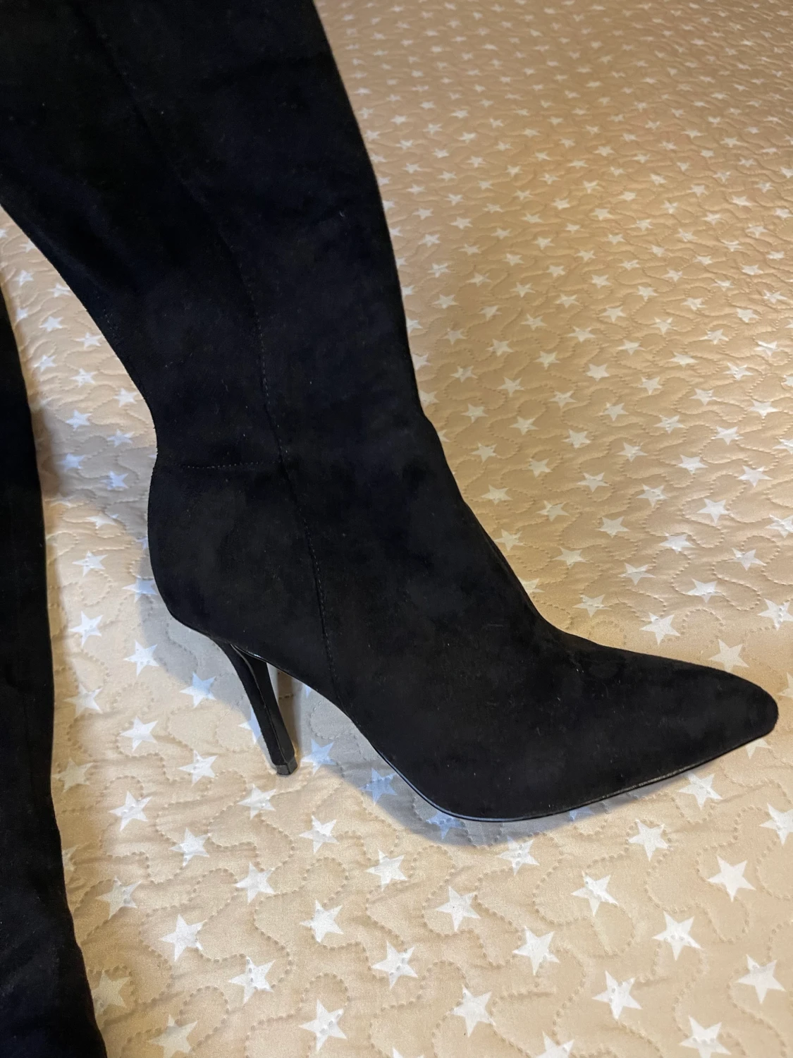 Stövlar med klack H-74cm