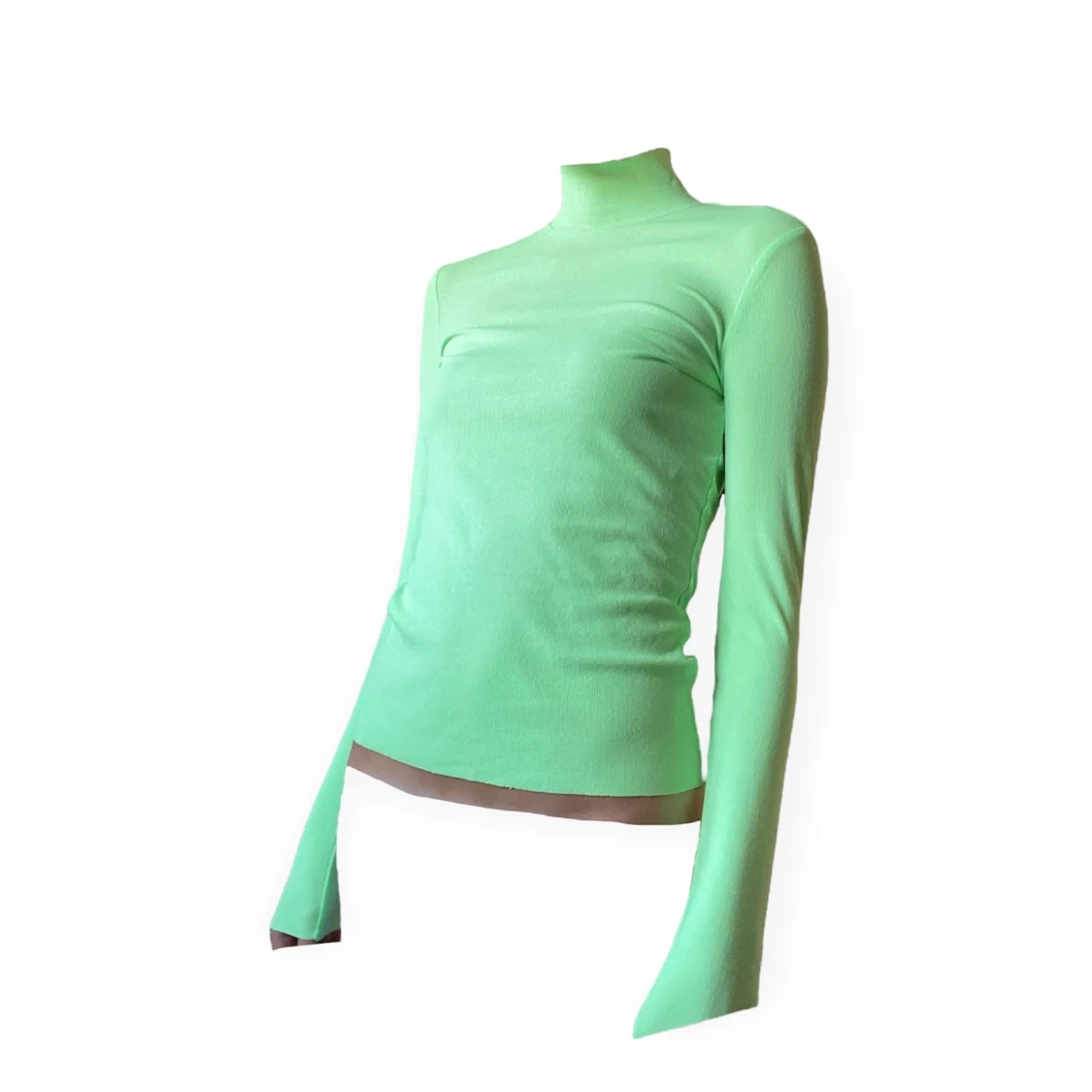 Neon turtleneck