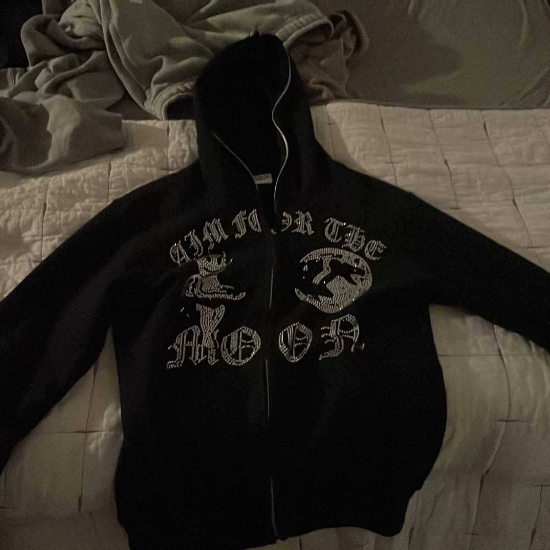 Aim for the moon hoodie