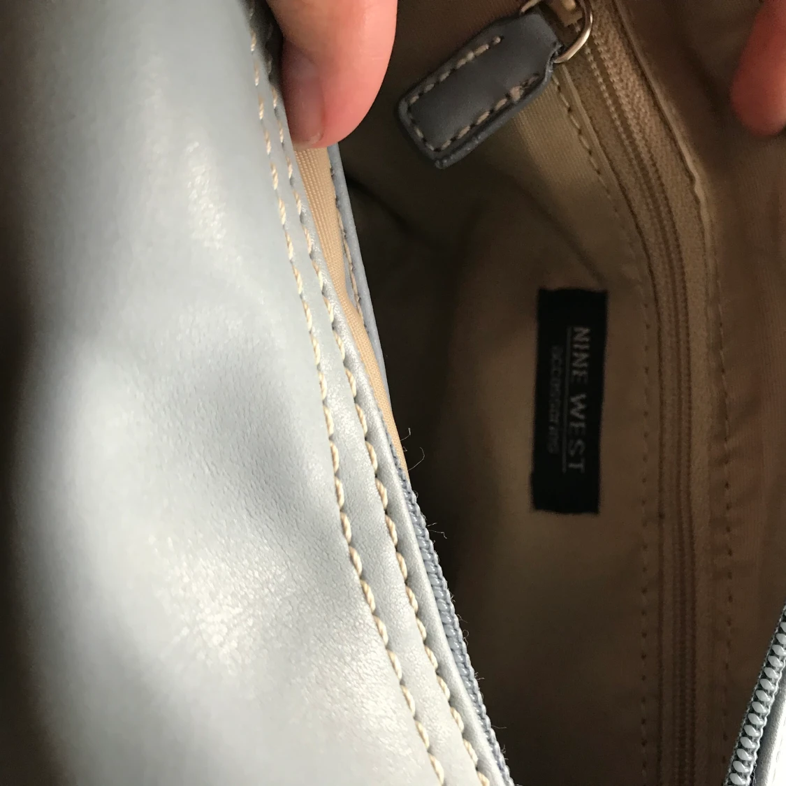 Nine west ljusblå väska - 91