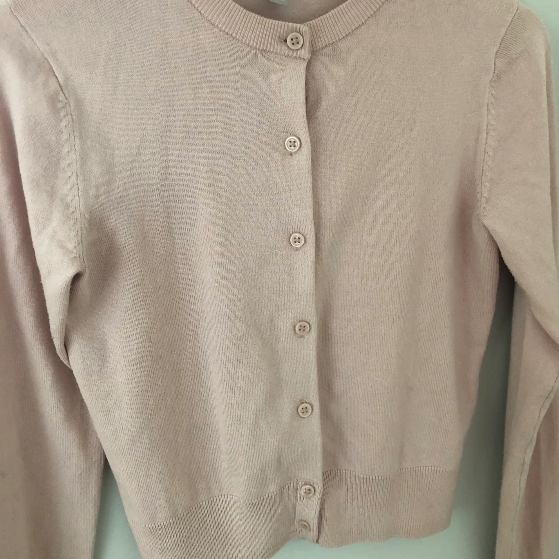 Finstickad hm kofta i strl Xs