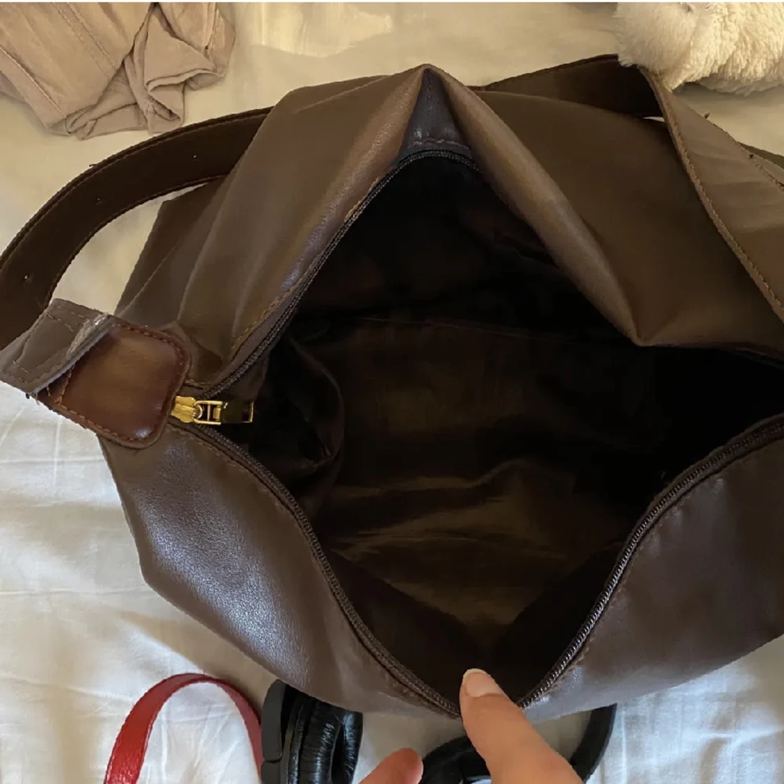 brun väska - 91