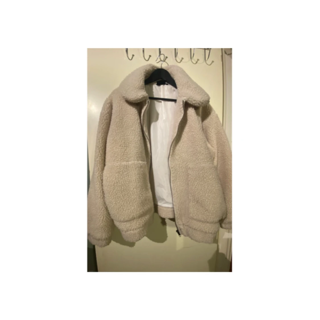 Oversized Teddy jacka 