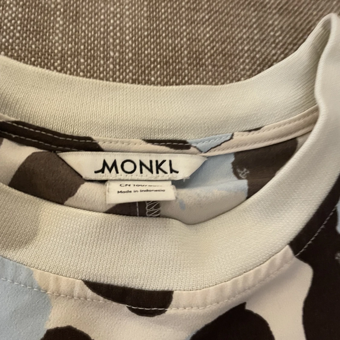 mönstrad topp - 91