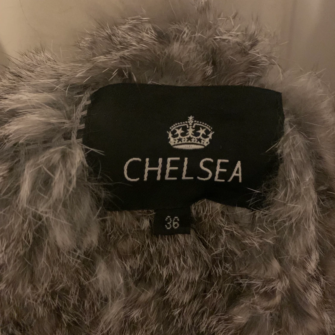 Äkta pälsväst stl 36 - 91