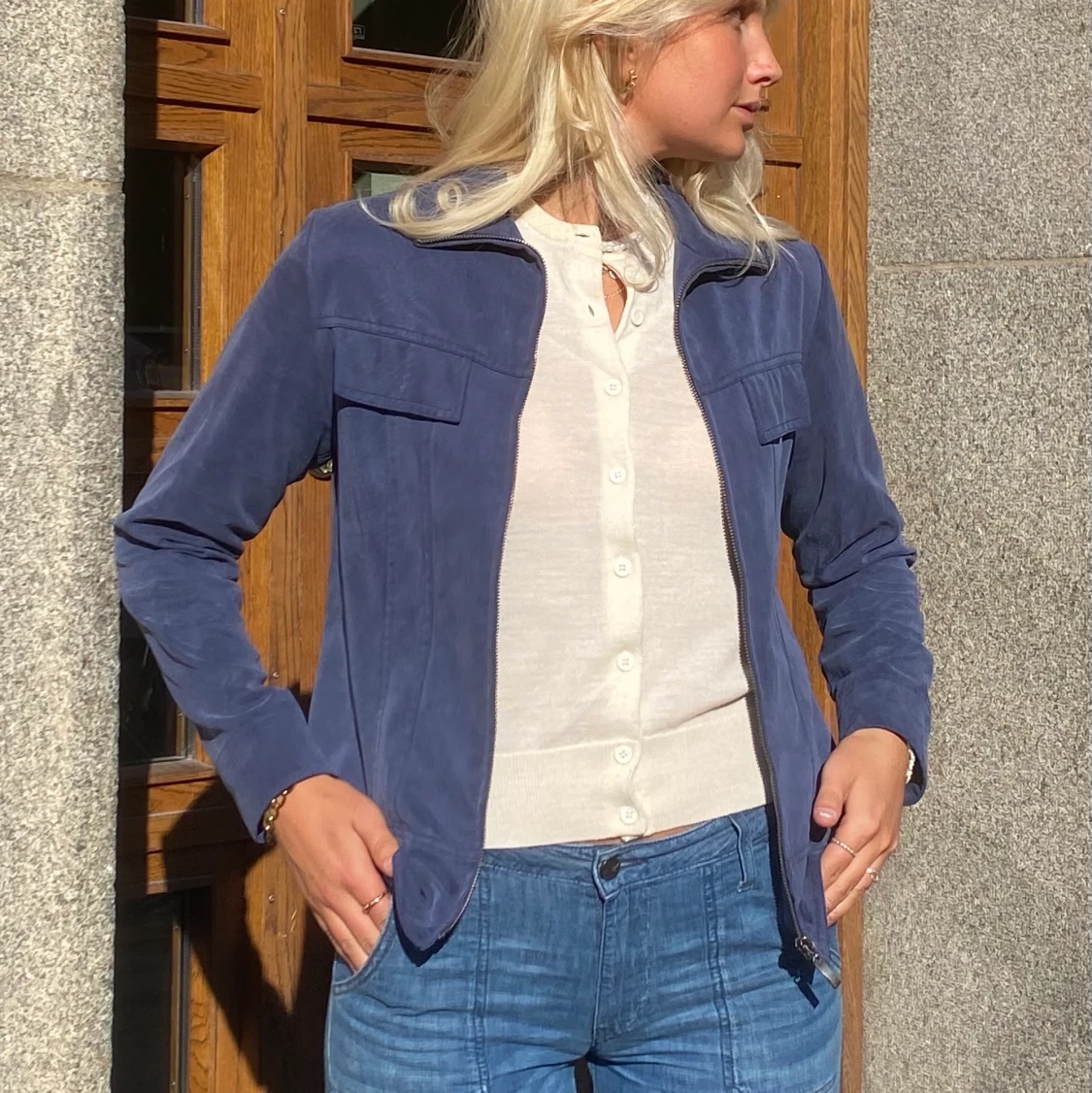 Blue vintage jacket - 91