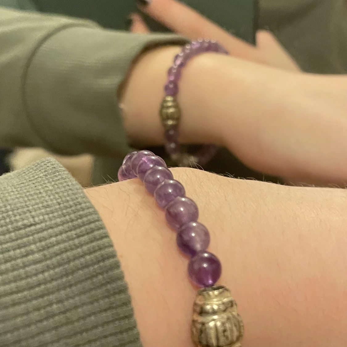 Ametistarmband - 91