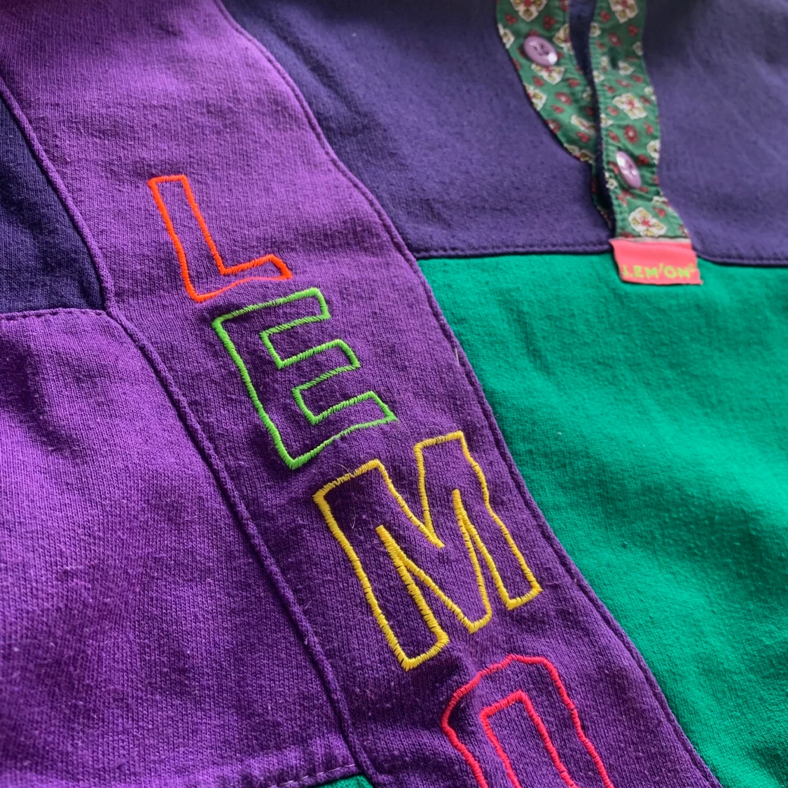 Unik colorblocking-tröja - 91