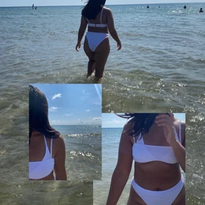 Bikini Hanna schönberg x NAKD  - Använd en gång. 180kr för hela setet. Nypris 330kr för hela setet. M i båda delarna