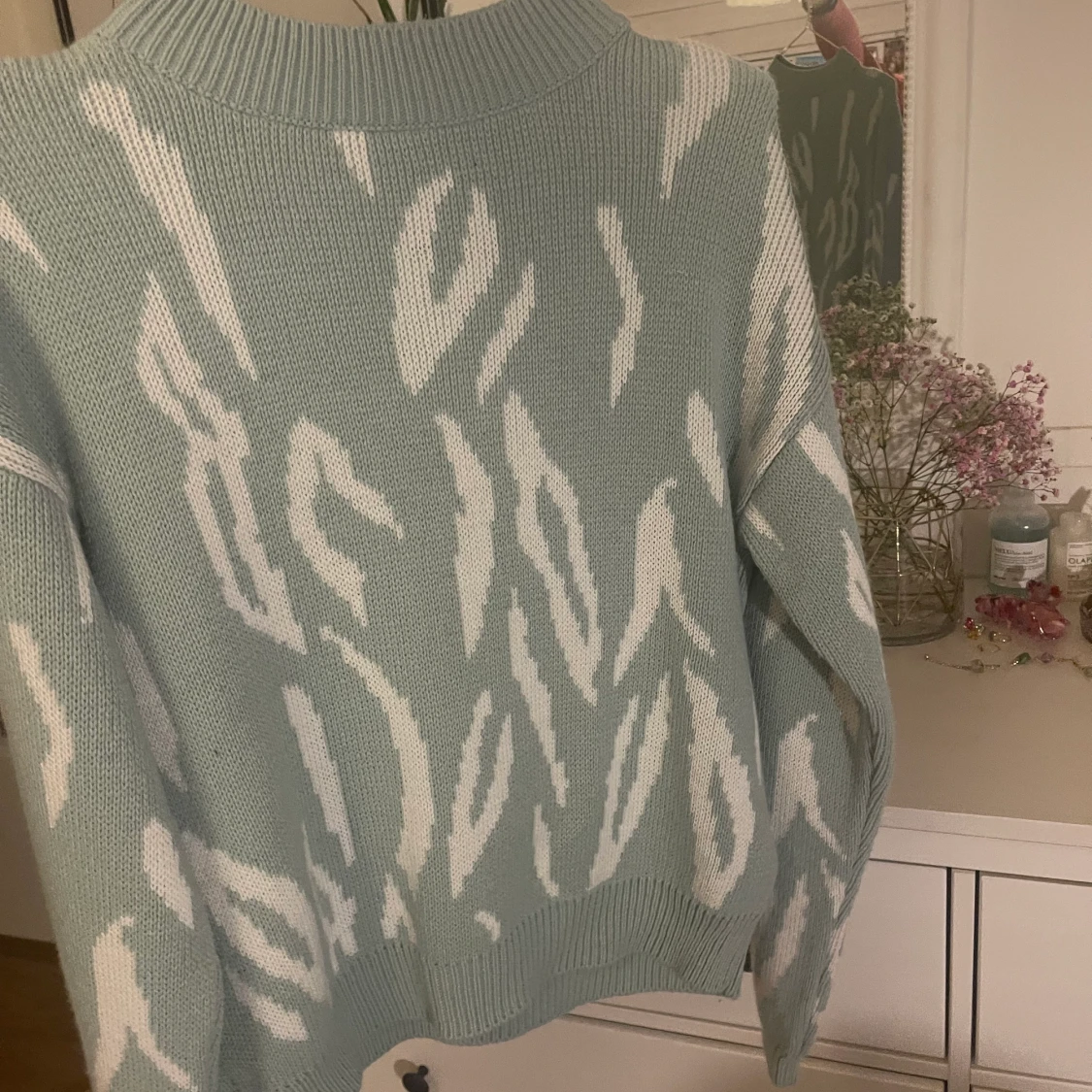 Stickad tröja