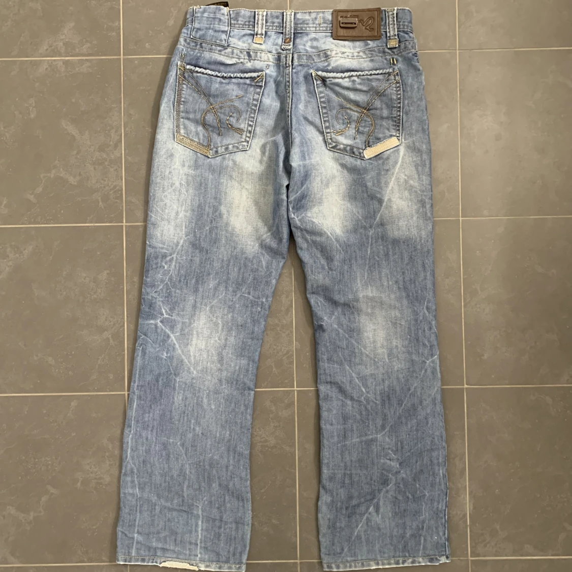 Snygga vintage jeans