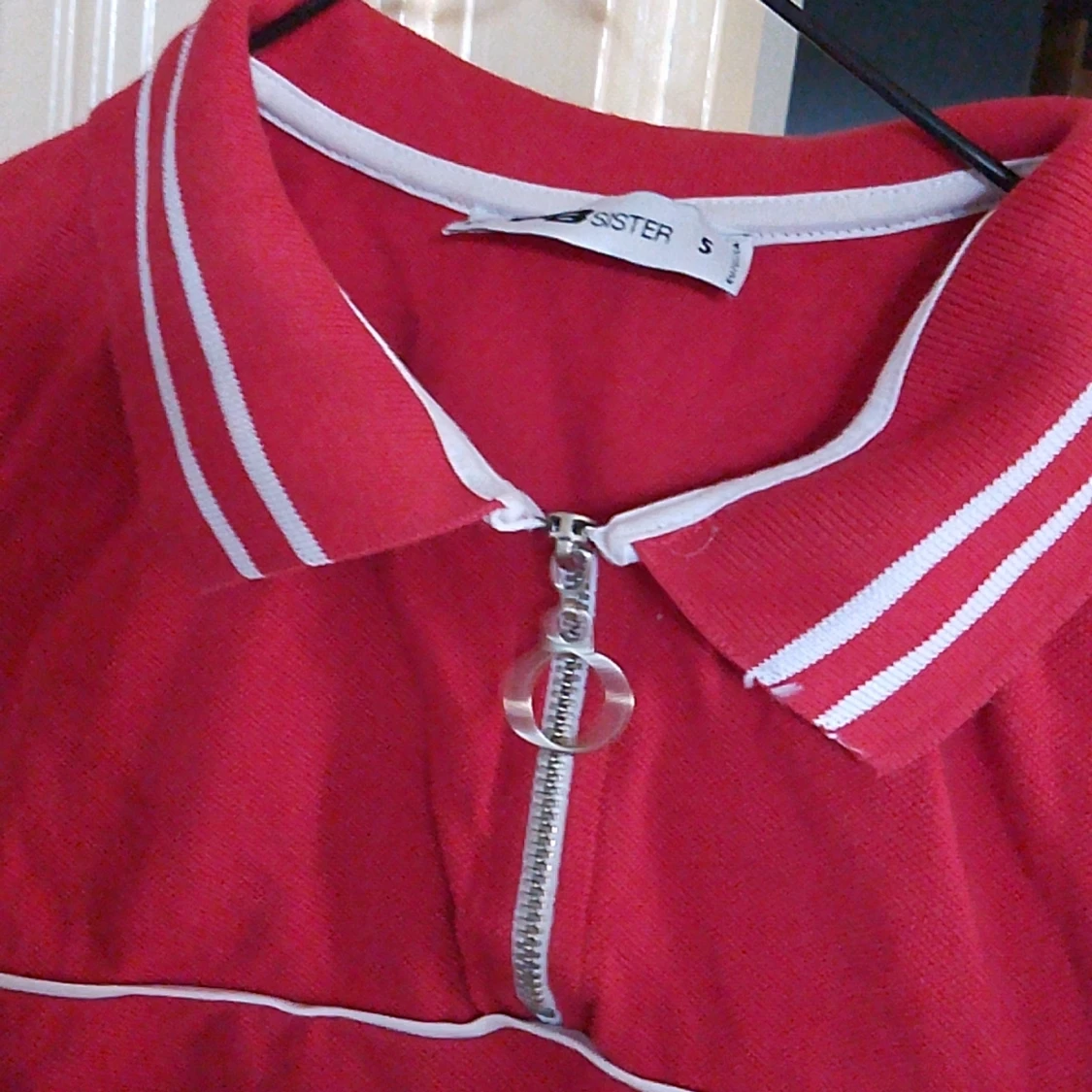 Rödvitt "tennis set"  - 91