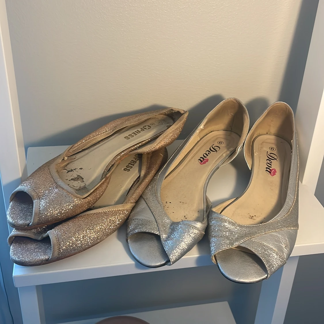 Festskor guld & silver stl 39 - 90