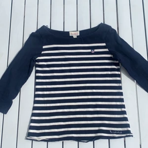 Blå randig bondelid tröja - Tröja från Bondelid 