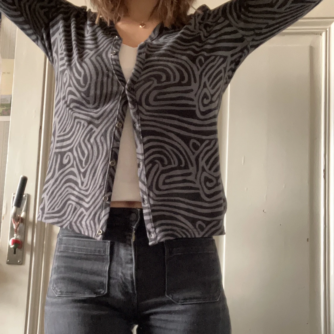 Kofta med mönster  - 91