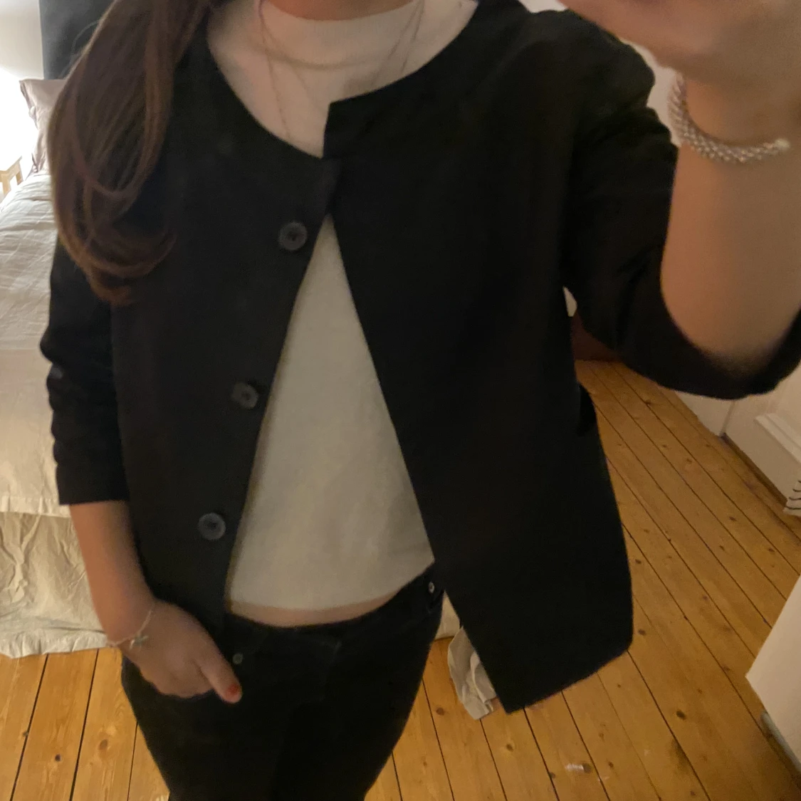 Trekvartsärmad jacka - 90